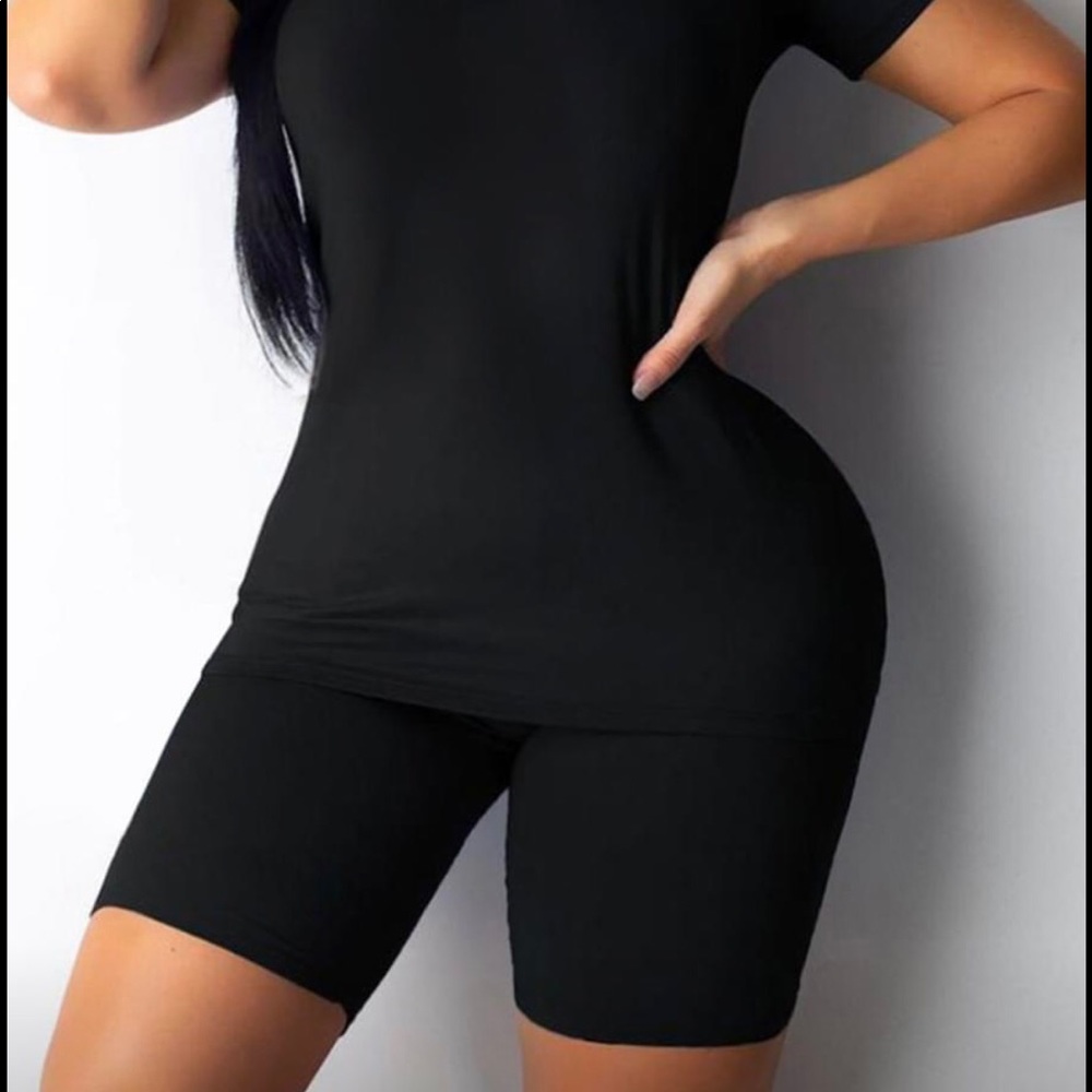 Biker Short Set